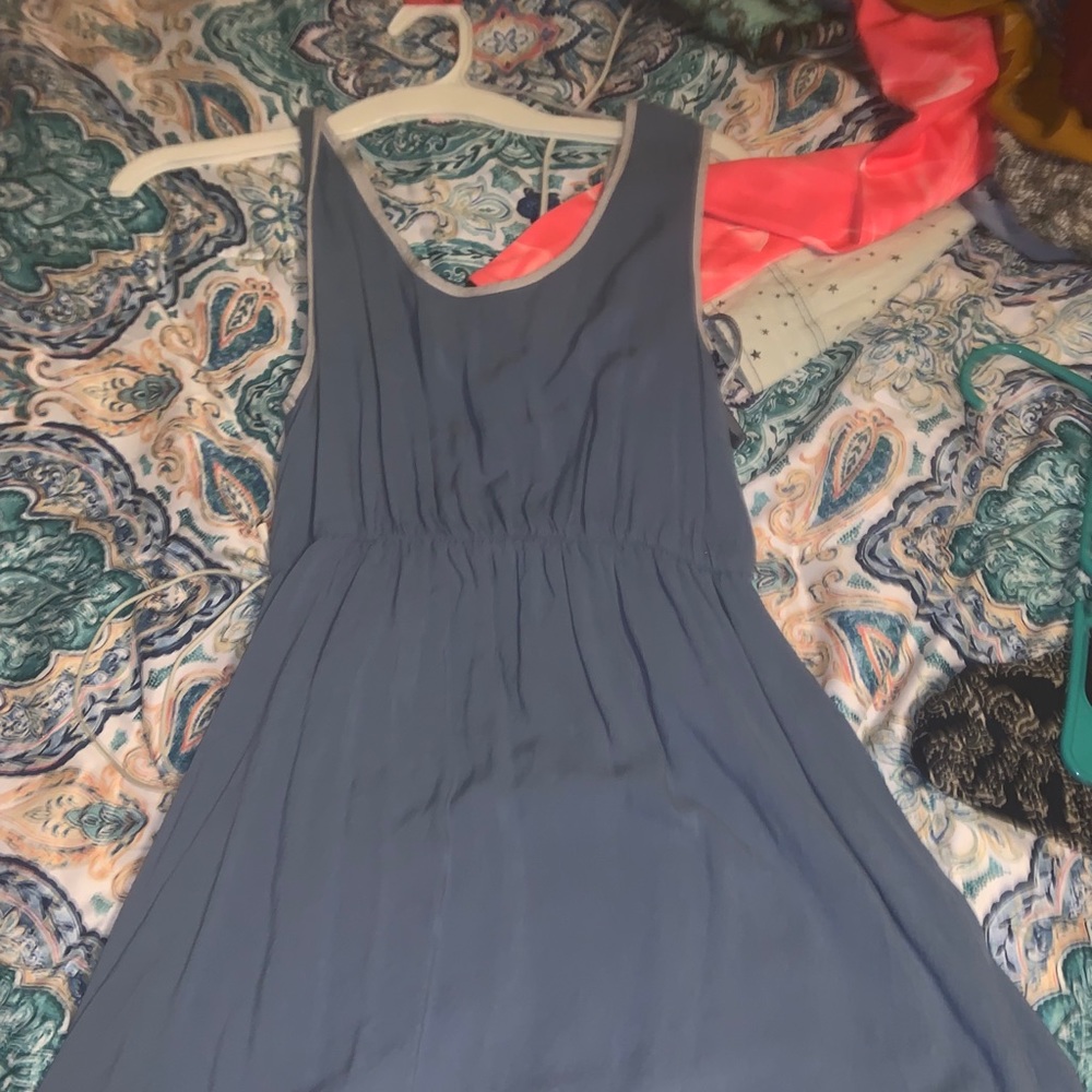 Blue dress